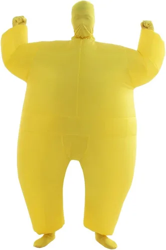 Vista 4 de YEAHBEER Disfraz inflable para adultos, disfraz inflable de tamaño adulto, trajes inflables de cuerpo inflables, pantalones de 14 x 3 x 12 pulgadas
