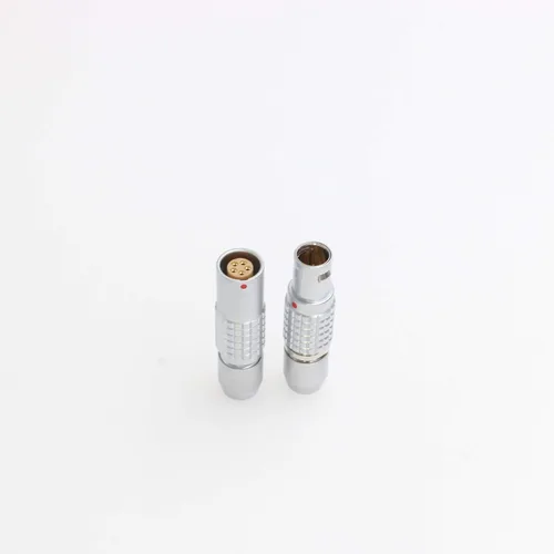 Vista 9 de 1B PHG y FGG 2 pin Push-Pull Conector Circular Enchufe macho y enchufe hembra Color Negro
