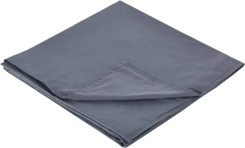 Vista 10 de TONGDADA Weighted Blanket Cover (Black Minky, 48''x72'' Duvet Cover)
