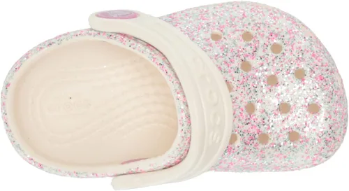 Vista 5 de Crocs Zuecos clásicos con purpurina niño pequeñoniño grande