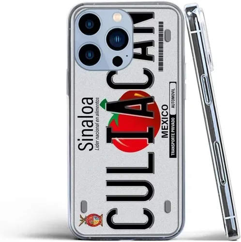 Vista 5 de gLOBoKo Funda de teléfono compatible con iPhone 11 Pro Sinaloa Cool Placa de matrícula TPU a prueba de golpes Funda protectora suave de silicona