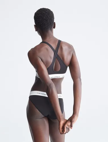 Vista 2 de Calvin Klein Women's Modern Cotton Lightly Lined Wireless Bralette