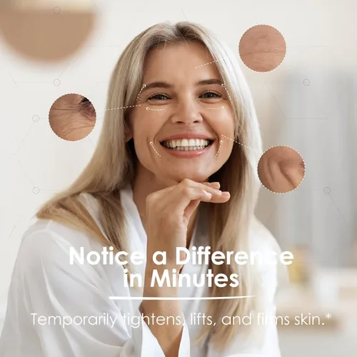 Vista 4 de MaxiLift - Suero de estiramiento facial instantáneo, suero para la piel para la cara y el levantamiento instantáneo de ojos, suave y firme piel