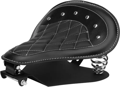 Vista 18 de Motocicleta Bobber Solo Asiento para Harley Sportster 883 1200 Chopper
