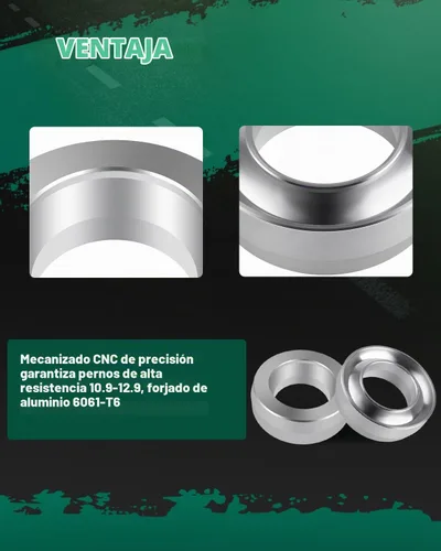 Vista 3 de SCITOO Kit de elevación de nivelación delantera de 2 pulgadas para Dodge 1994-2018 Espaciador de puntal de elevación compatible para Dodge para Ram