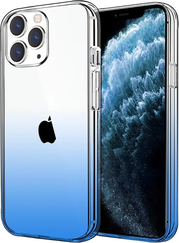 Vista 89 de JJGoo Funda transparente compatible con iPhone 11 Pro Max, transparente, suave, a prueba de golpes, delgada, delgada, antigolpes, color rosa