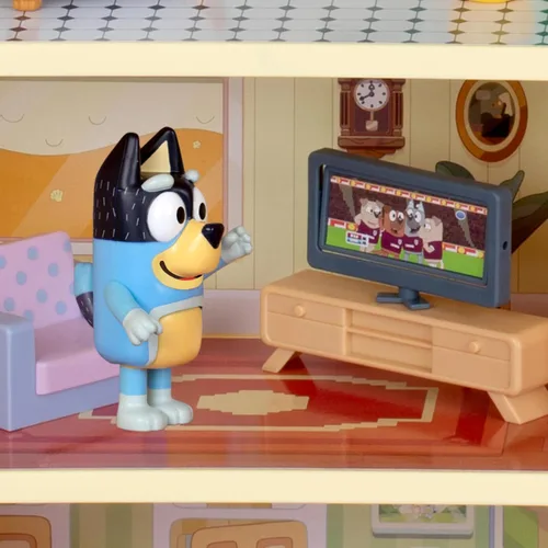 Vista 10 de Bluey Light and Surprise Heeler House, 28 pulgadas de alto, juguete