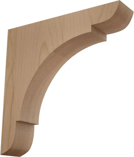 Vista 13 de Ekena Millwork - Soporte de madera Madera de caucho.
