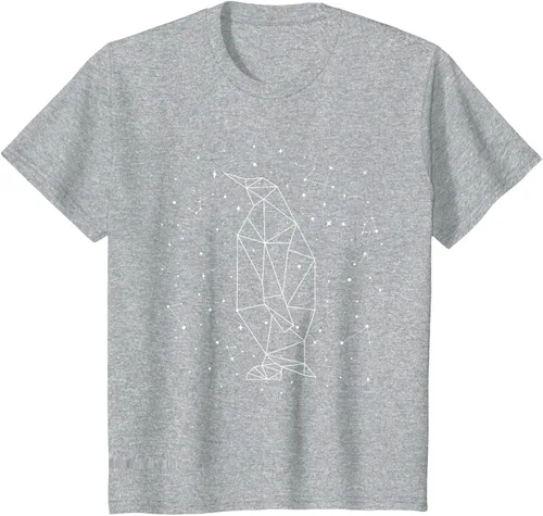 Vista 52 de Sternbild Penguin Constellation Emperor Sea Bird Penguin Camiseta Negro