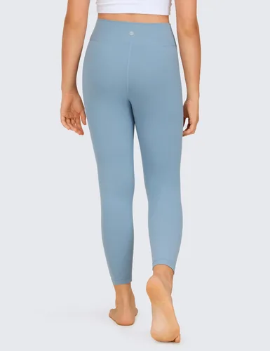 Vista 2 de CRZ YOGA Butterluxe - Leggings deportivos cruzados para niñas cintura alta en V Cross Kids Lounge Pants Yoga Active Dance Running Mallas