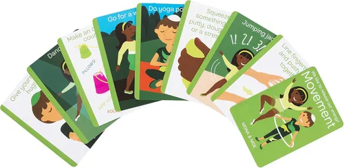 Vista 4 de Coping Skills for Kids Cubierta de descubrimiento de tarjetas de señales de afrontamiento (CSKCCDIS)