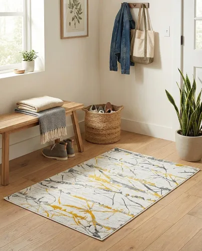 Vista 24 de Rugs.com Alfombra de la colección Finsbury, alfombra mediana gris de 2 x 3 pies, perfecta para salas de estar, comedores grandes, planos abiertos