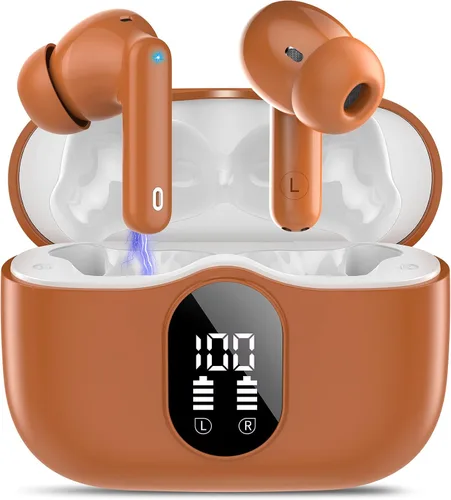 Vista 15 de Auriculares inalámbricos con Bluetooth, auriculares estéreo de alta Rosa rubor