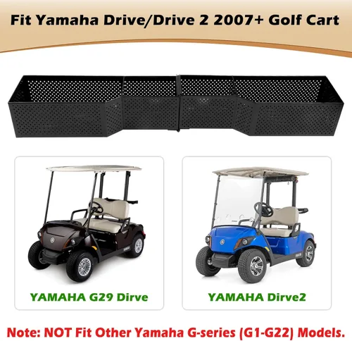 Vista 3 de MOSNAI Golf Cart Front Inner Basket Dash Storage/Tray Organizer, Golf Cart Inner Storage Utility and Durable Basket