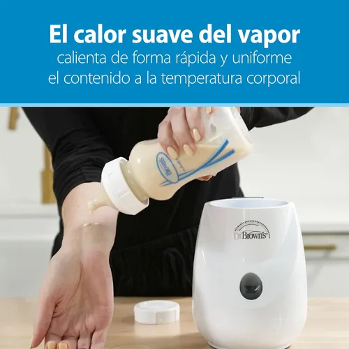 Vista 20 de Dr. Brown's Calentador de biberones y esterilizador Insta-Feed para biberones y frascos de comida para bebés