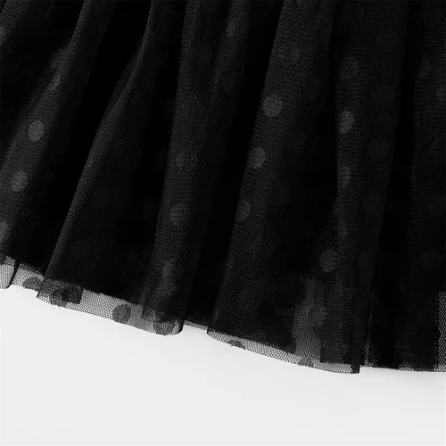 Vista 5 de PATPAT Baby Girl Princess Dresses Ruffle Sleeve Tutu Dress Butterfly Tulle Dress Flower Girl Party Birthday Dresses