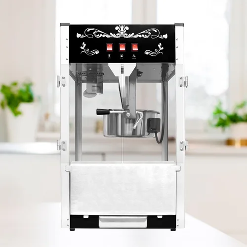 Vista 7 de GDFStudio 16 Oz Tabletop Popcorn Machine Countertop Popcorn Maker w/Stainless Steel Kettle, 3 Switch Control, 3 Popcorn Cups, Commercial Popcorn
