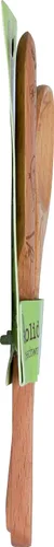 Vista 4 de Talisman Designs Diseño de bosque de mermelada y cuchara de madera de haya grabada con láser, juego de esparcidor de mermelada, herramienta