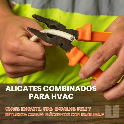Vista 5 de Ullman Devices Corp - Juego de alicates aislados, incluye punta larga COM