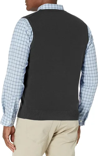 Vista 2 de Cutter & Buck Lakemont - Chaleco de suéter con cuello en V para hombre