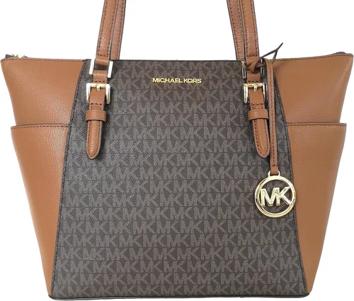 Vista 2 de Michael Kors - Bolso tote Charlotte grande con cremallera en la parte superior
