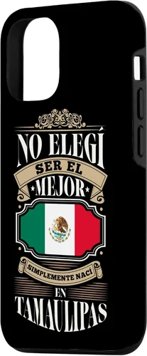 Vista 2 de iPhone 15 No elegí ser el mejor, simplemente nací en Tamaulipas México Case