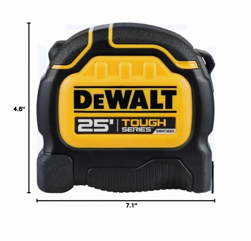 Vista 10 de DEWALT Toughseries - Cinta métrica de 25 pies (DWHT36925S)