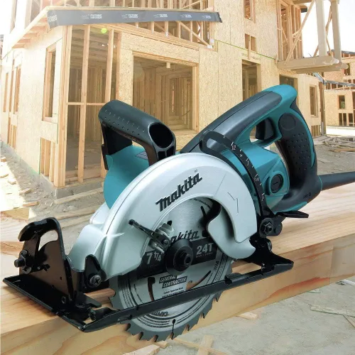 Vista 3 de Makita 5477NB sierra hipoide de 7-1/4 pulgadas