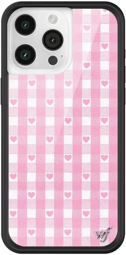 Vista 13 de Wildflower Cases - Funda Surf's Up, Compatible con Apple iPhone 15 Pro Max Moderno, Rojo, Morado, Floral, Verano, Playa - Parachoques Protector