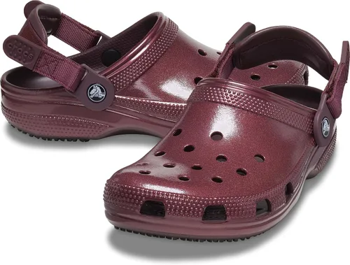 Vista 6 de Crocs Zuecos unisex clásicos ajustables antideslizantes