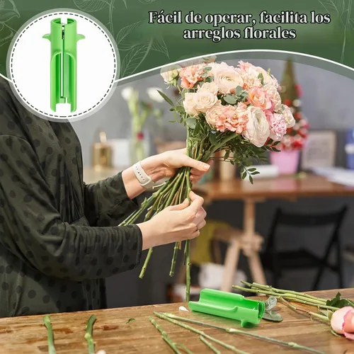 Vista 4 de Lasnten 1 Pieza Herramienta Peladora de Espinas de Rosa Removedor de Espinas para Rosas Herramienta Peladora de Hojas Limpiador Cortador de Tallo
