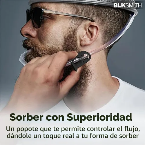 Vista 5 de BLKSMITH Casco para beber, sombrero vikingo con pajitas con capacidad para 2 latas, ajustable para adaptarse a cabezas de 16 a 24 pulgadas, regalos
