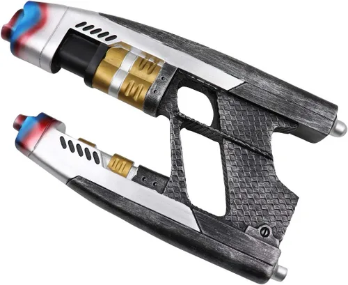 Vista 5 de Star Lord Blaster - Réplica de juguetes de resina 11 para cosplay, The Galaxy Peter Quill, accesorios de película, juguetes para niños y adultos