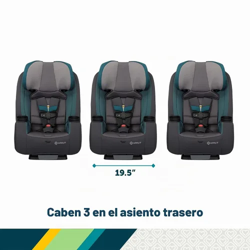 Vista 3 de Safety 1st TriMate - Asiento de automóvil convertible todo en uno, color Dark Horse