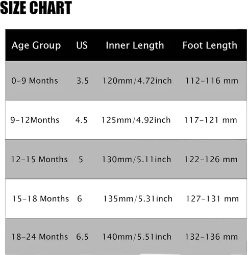 Vista 2 de Fahrerliebe Baby Girl Socks Shoes Infant Walking Sneakers