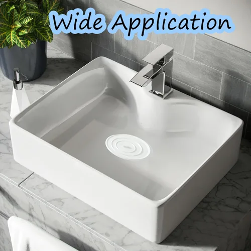 Vista 5 de Tapón de silicona para desagüe de bañera de 4.5 pulgadas, tapón universal para fregadero y enchufe de viaje para cocinas, baños y lavanderías