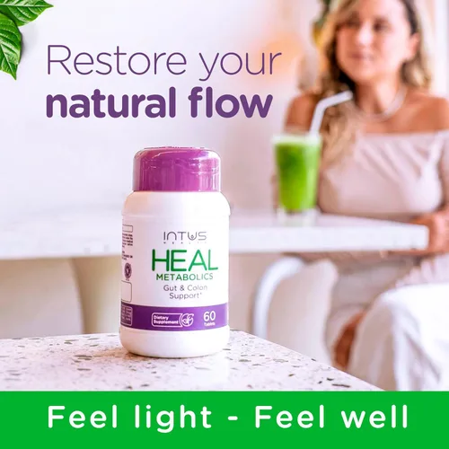Vista 5 de Intus Heal - Suplemento de limpieza de colon y salud intestinal para hombres y mujeres, limpieza de desintoxicación ayurvédica para la salud