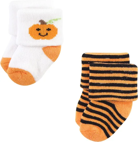 Vista 3 de Hudson Baby unisex-baby Holiday Newborn Terry Socks