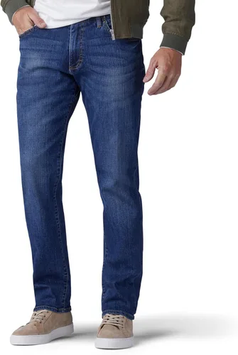 Vista 34 de Lee Extreme Motion - Jeans rectos cónicos para hombre Negro
