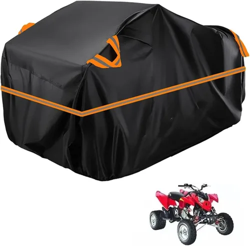 Vista 227 de Cubierta para ATV impermeable compatible con Arctic Cat H1 EFI TRV Cruiser 4x4 2011, cubierta de 210D para vehículos de 4 ruedas, cubierta para quad