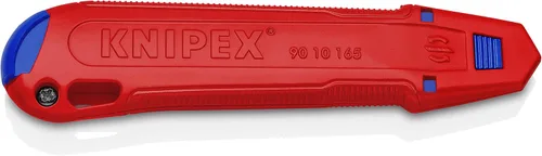 Vista 5 de KNIPEX Tools CutiX Cuchillo universal a presión, 6-1/2 pulgadas, rojo/azul