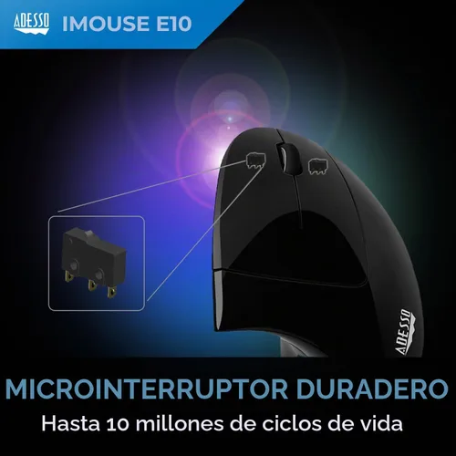 Vista 5 de Ratón, Negro