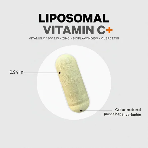 Vista 8 de Codeage Vitaminas liposomales de vitamina C con zinc, saúco, bioflavonoides cítricos, ácido ascórbico, quercetina y fruta de rosa mosqueta, píldoras