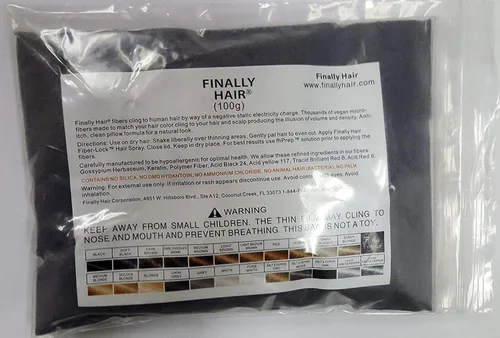 Vista 7 de Edificio de pelo fibras 100 gramos Refill su botella existente. Grado más alto por por último Hair