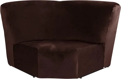Vista 17 de TOPCHANCES Funda de sofá esquinero de 1 pieza, funda de asiento de esquina adicional, funda de sofá reclinable seccional, funda de terciopelo