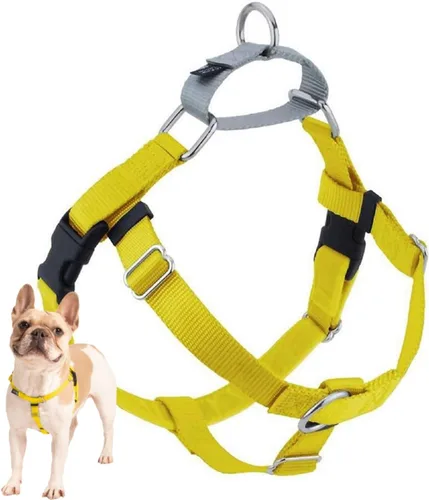 Vista 25 de 2 Hounds Design Freedom - Arnés para perro sin tirones, arnés ajustable, fácil de caminar y control cómodo, se adapta a perros pequeños, medianos