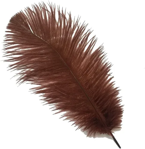 Vista 13 de Sowder - Plumas de avestruz artificiales de 15 a 20 cm para centros de mesa de boda, decoración del hogar, paquete de 10 piezas (Negro)