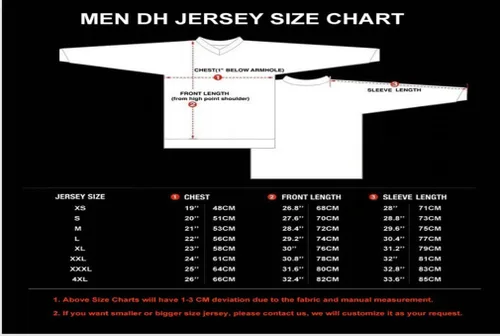 Vista 3 de Camiseta de ciclismo de montaña para hombre, manga larga, MTB Off-Road, Motocross, de secado rápido, para descenso y motocross