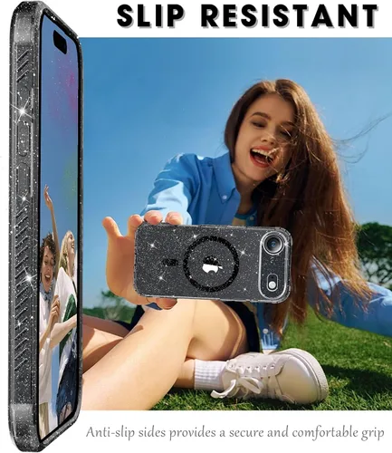 Vista 3 de MIODIK Compatible con Funda para iPhone Air, [Compatible con Magsafe] con Protector de Pantalla y Protección de Cámara Mejorada, Funda Protectora