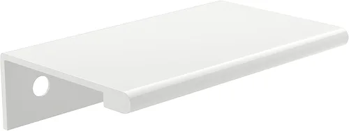 Vista 8 de Richelieu Hardware BP98982510 Lincoln Collection 1 pulgada (25 mm) de centro a centro Manija de tirador de borde de gabinete y cajón de aluminio